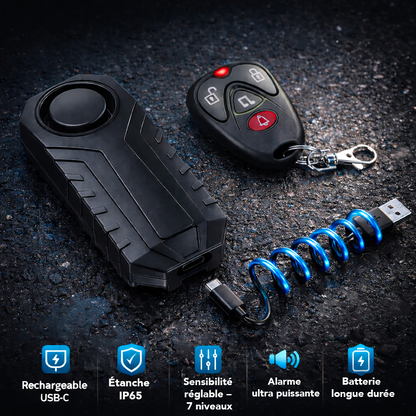 MotoGuard - Alarme Antivol Sentinelle pour Moto